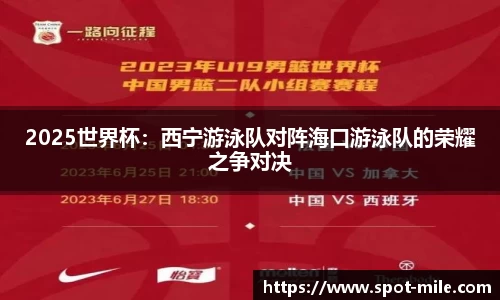 2025世界杯：西宁游泳队对阵海口游泳队的荣耀之争对决